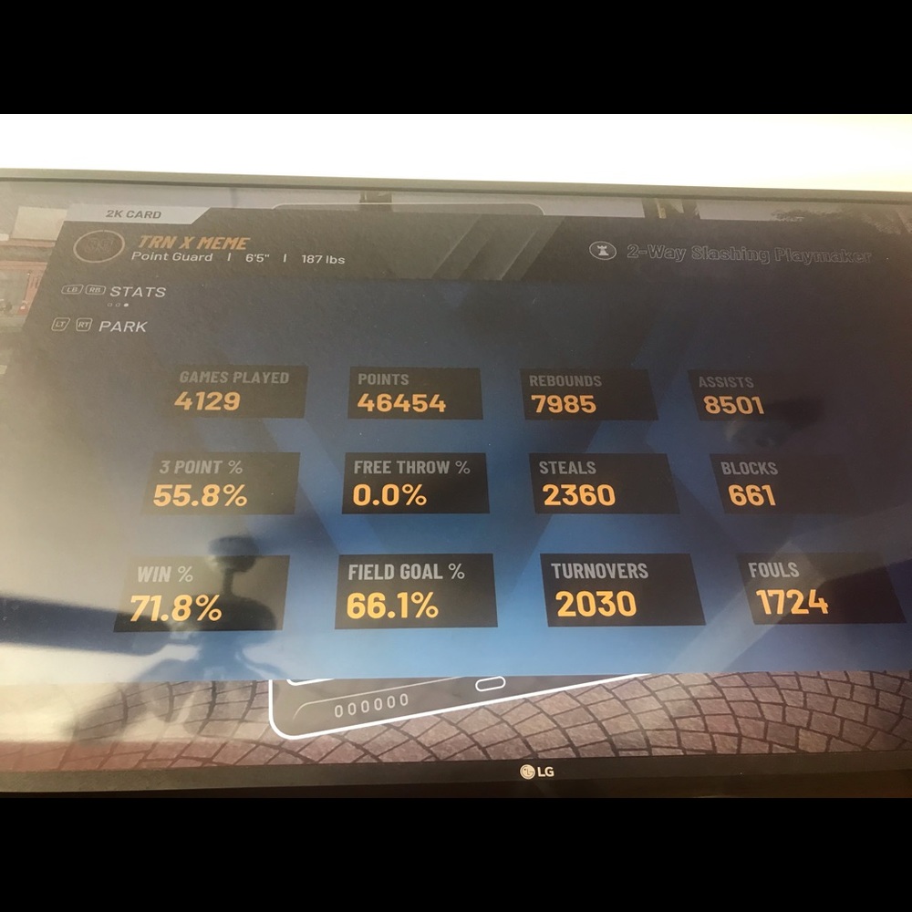 Nba2k20 account